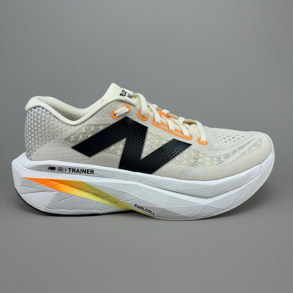 New Balance FuelCell SuperComp Trainer Shoes Womens Size 8.5 White Sneakers